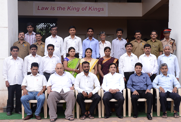 Best non teaching staff Of New Law College